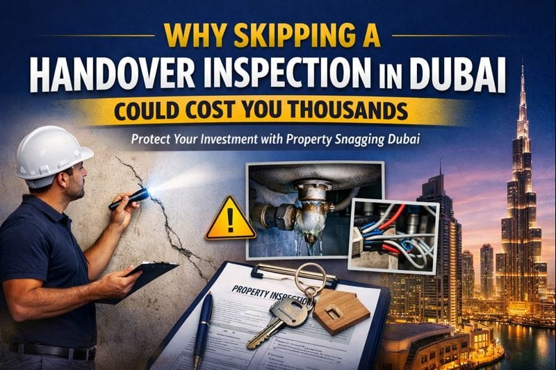 Why Skipping a Handover Inspection in Dubai Could Cost You Thousands